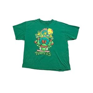 Teenage Mutant Ninja Turtles TMNT Vintage Graphic Tshirt XXL - SEE DESCRIPTION